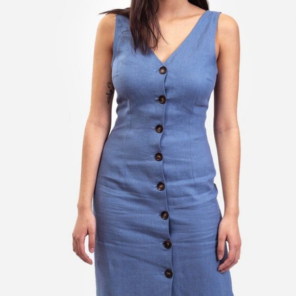 Paloma Wool Alberti Linen Dress - Picture 3 of 11